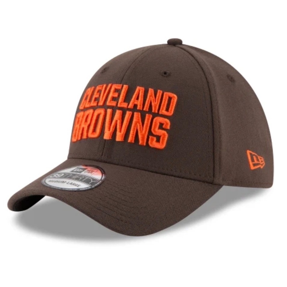 New Era Cleveland Browns Team Classic 39THIRTY Flex Hat NFL Medium Large Cap M/L